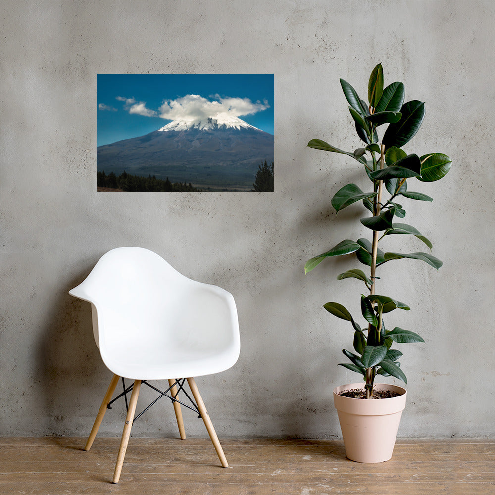 Volcano 'Cotopaxi' Poster
