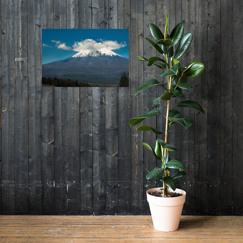 Volcano 'Cotopaxi' Poster