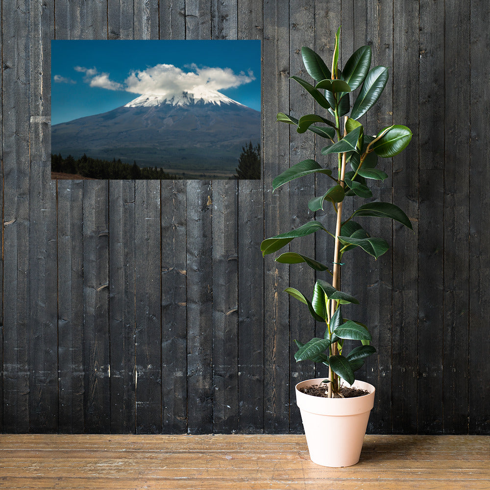 Volcano 'Cotopaxi' Poster
