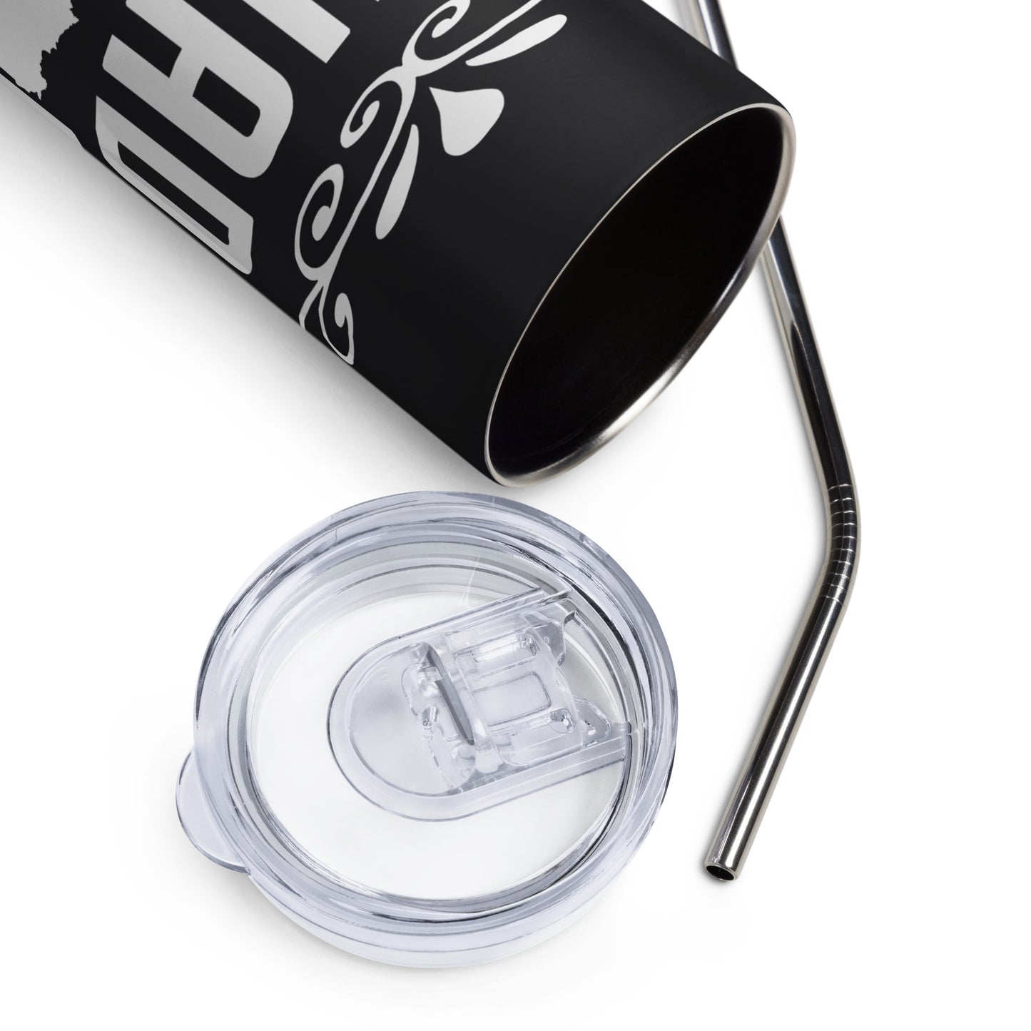 Vaso de acero inoxidable - Negro