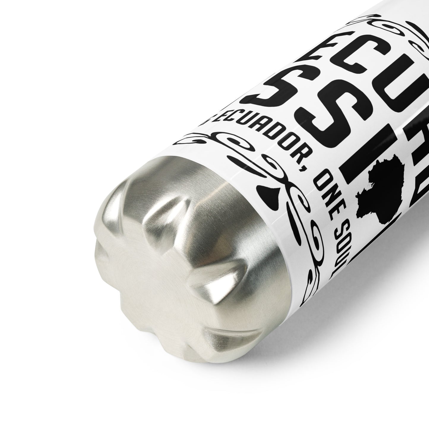 Botella de agua de acero inoxidable - Color blanco